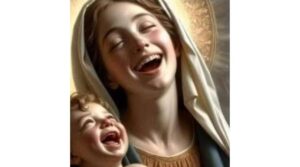 la sonrisa de María, Virgen